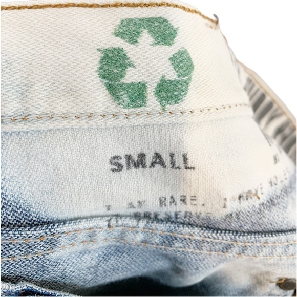 Vintage Wrangler Cut off Denim Jean Shorts Size Small - Picture 5 of 5